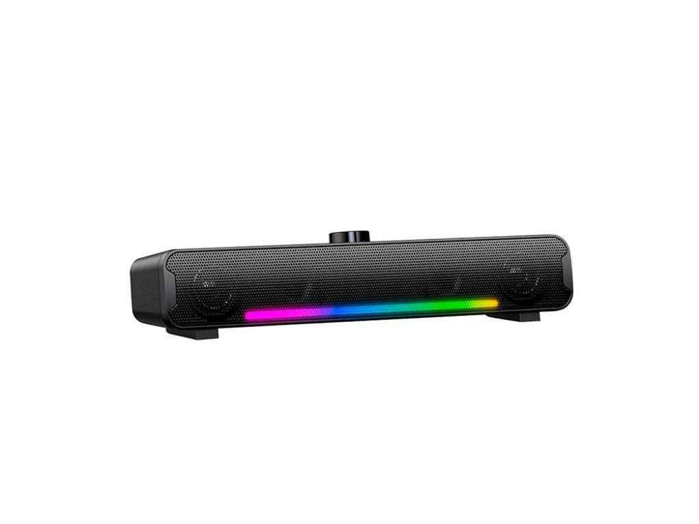 Колонка компютерна 1.0 L16 RGB BT5.3 USB 38x6.8x8см чорні 10W ТМ ONIKUMA Київ - фото 1