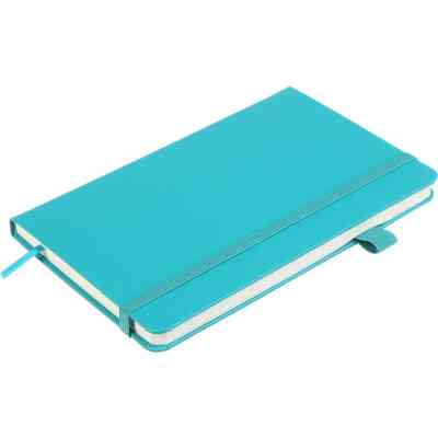 Книга записная Buromax Etalon 125x195 мм 96 листов в точку обложка из искусственной кожи Бирюзовая (BM.291360-06) Винница