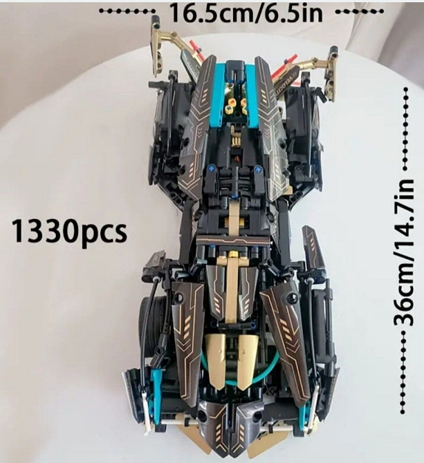 Конструктор Technic Predator Lamborghini з Керуванням 1330 дет Lego. Харків - фото 6