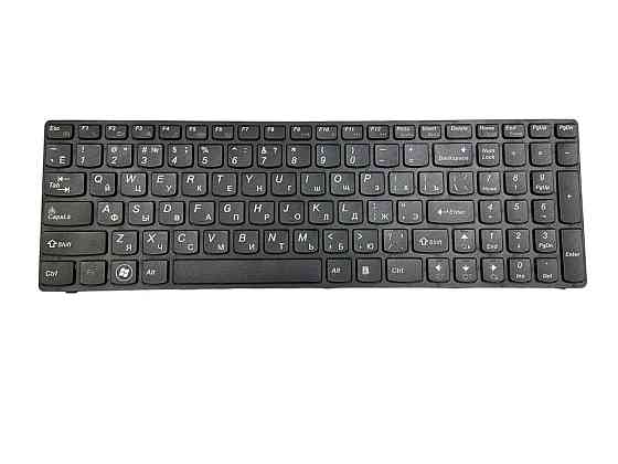 Клавиатура для ноутбука Lenovo IdeaPad (B570, V570, Z570, Z575) черная с рамкой, RU Вінниця