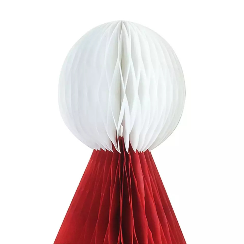 Новорічна гірлянда соти "Шляпа" - 1шт., довжина 21см, діаметр внизу 16см Київ - фото 4