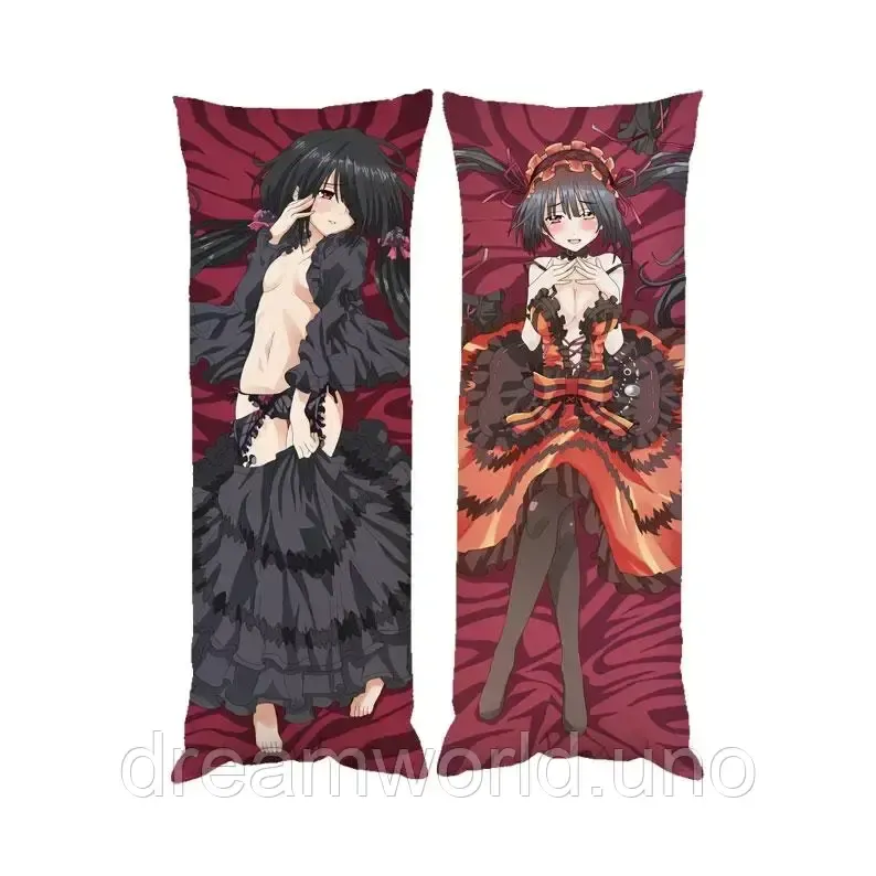 Подушка дакимакура Куруми Токисаки Рандеву с жизнью декоративная ростовая подушка для обнимания 60х180 Харьков - изображение 1