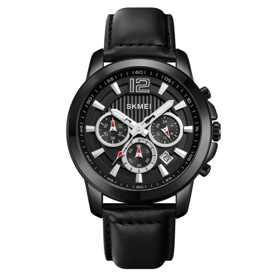 Годинник чоловічий наручний Skmei 1989 (Чорний) Київ