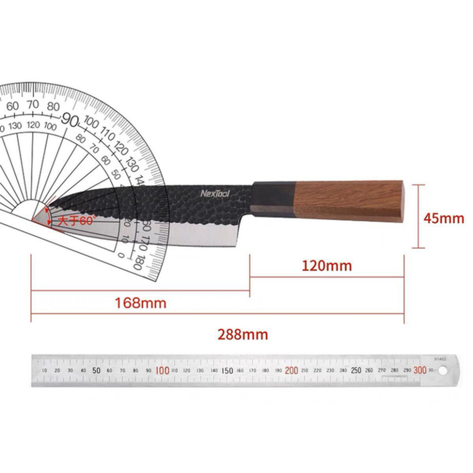 Набір ножів приборів для кемпінгу NexTool Camp Chef Київ - фото 4
