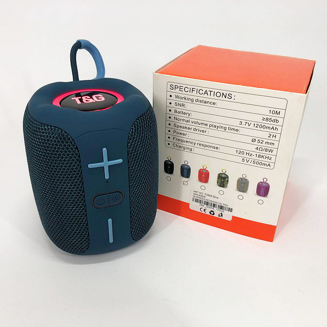 Акустика для улиц TG658, Bluetooth колонка для хорошей музыки, Беспроводная колонка с VC-451 мощным звуком Киев - изображение 8