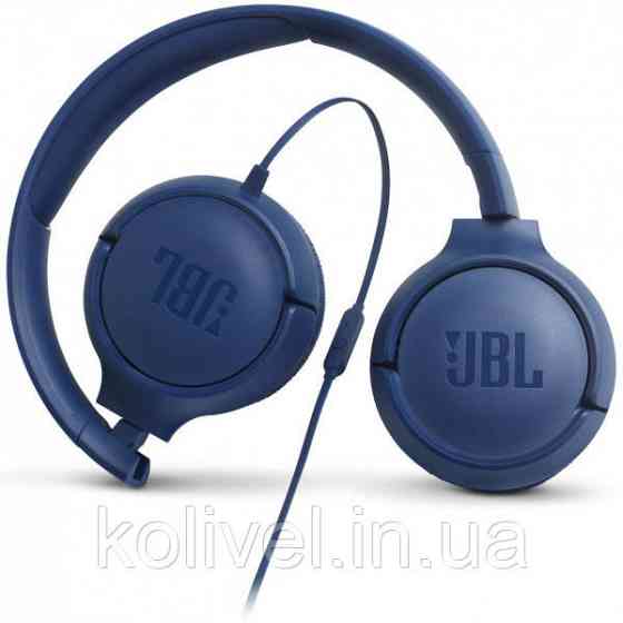Навушники JBL T500 Blue JBLT500BLU (JBLT500BLU) Киев
