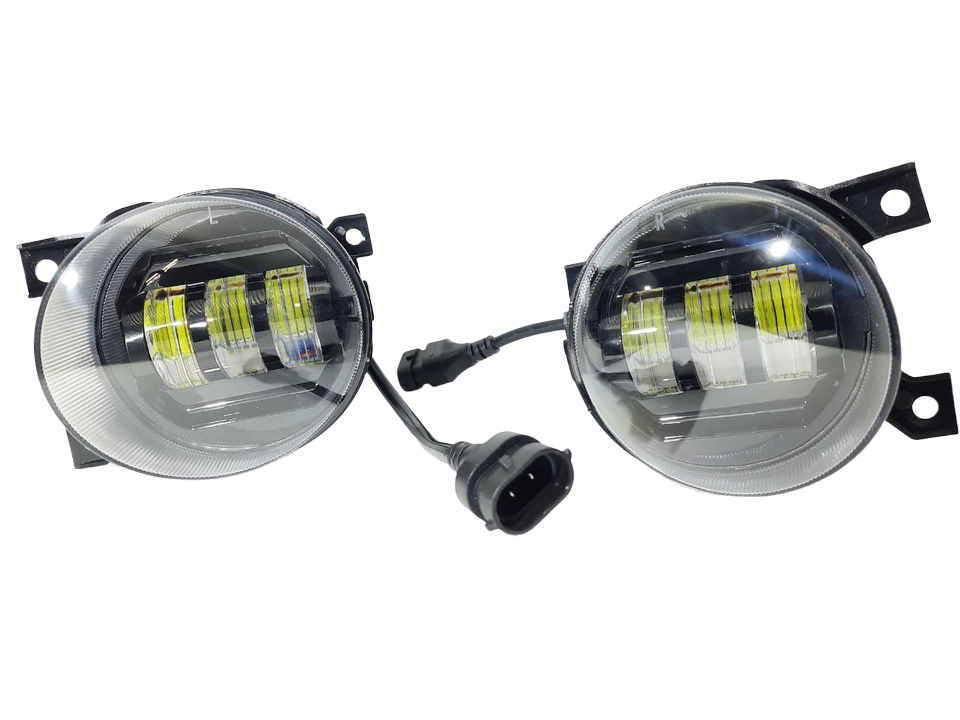 Комплект протитуманних LED фар StarLight Volkswagen VW T5/Jetta 6/Golf 6/Touareg/Tiguan/Caddy жовте/біле світло 40W ПТФ FOG Харків - фото 5