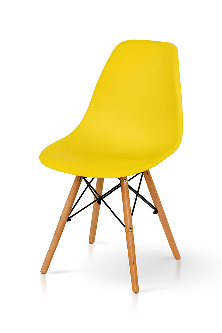 Стілець СМАЙЛ, жовтий Киев - изображение 1