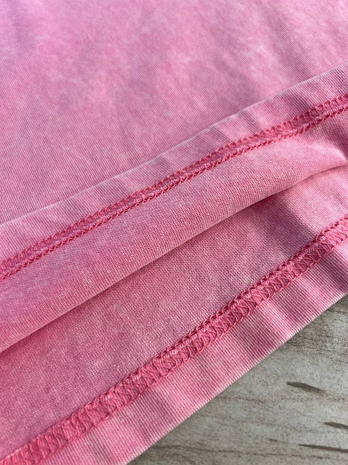 Сукня-футболка жіноча A-N 2666-1 тай-дай оверсайз, рожевий, one size Київ - фото 3