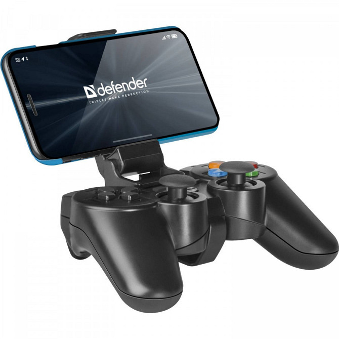 Бездротовий акумуляторний геймпад Defender Crusher із холдером PC PS3 Android (17 кнопок) Вінниця - фото 5