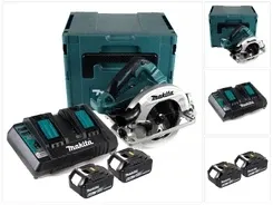 Электрическая пилка Makita DHS 782 PG2J Akumulatorowa ręczna pilarka tarczowa 36V (2x18V) 190 mm bezszczotkowa w zestawie Makpac + Киев - изображение 1