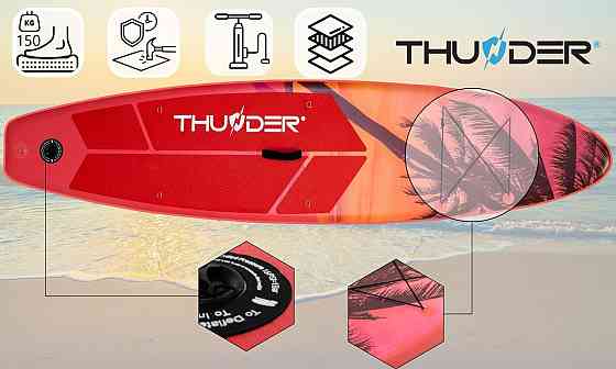 Надувна SUP дошка (Сапборд) THUNDER COAST ISLE 320 Київ