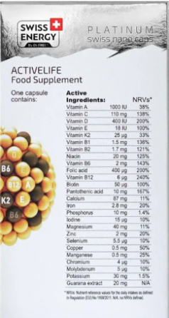 Комплекс вітамінів Swiss Energy IMMUNOVIT Echinacea+Propolis+Vitamin C+Zn 30 капс Київ