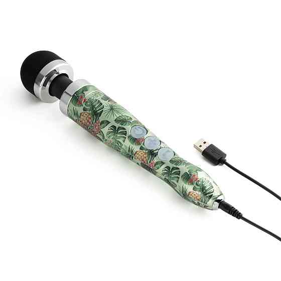 Вібромасажер DOXY Die Cast 3R - PINEAPPLE, дуже потужний, перезаряджуваний, металевий корпус Sex Aura Київ