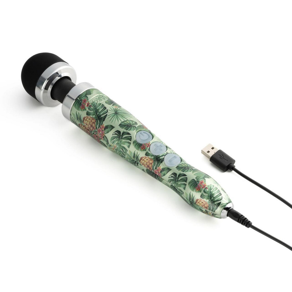 Вібромасажер DOXY Die Cast 3R - PINEAPPLE, дуже потужний, перезаряджуваний, металевий корпус Sex Aura Київ - фото 3