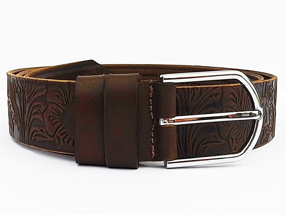 Ремень кожаный с молитвами внутри 35х 1400 Одесса - изображение 1