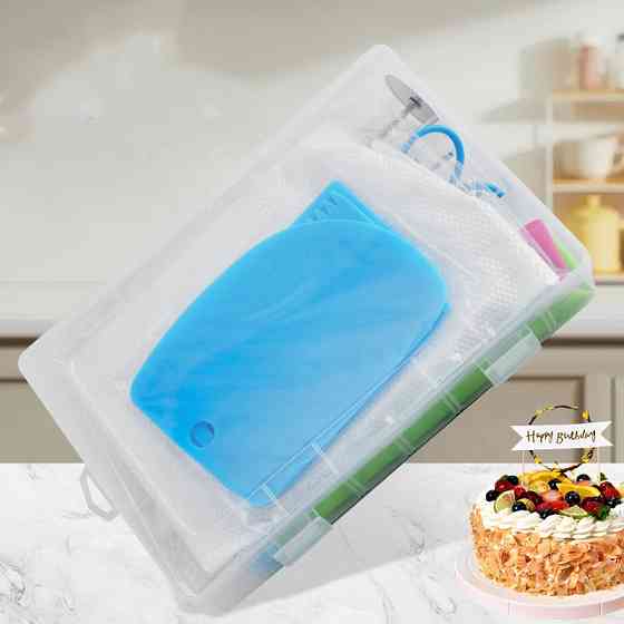 Набір для декору тортів і кексів, 70 шт у кейсі Київ