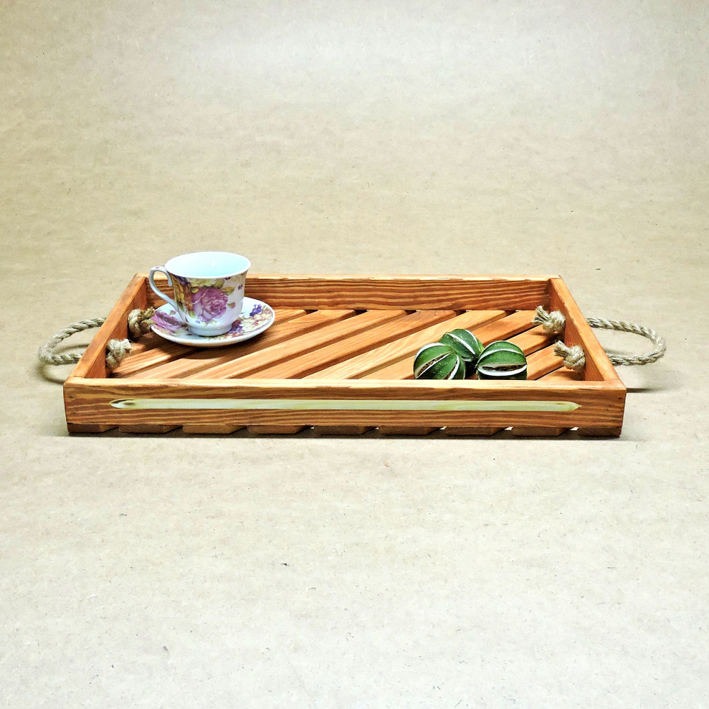 Піднос дерев'яний "Ломмел" амаретто Миколаїв - фото 2