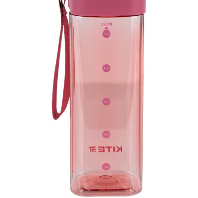 Поильник-непроливайка Kite квадратная, 550 мл, розовая (K24-1209-3) Винница - изображение 3