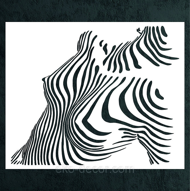 Декоративное настенное Панно «Тело Женщины», Декор на стену 70*57 см, Белый Киев - изображение 5