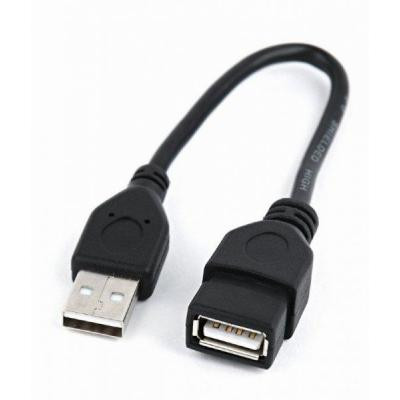 Дата кабель USB 2.0 AM/AF 0.15m Cablexpert (CCP-USB2-AMAF-0.15M) Вінниця - фото 1