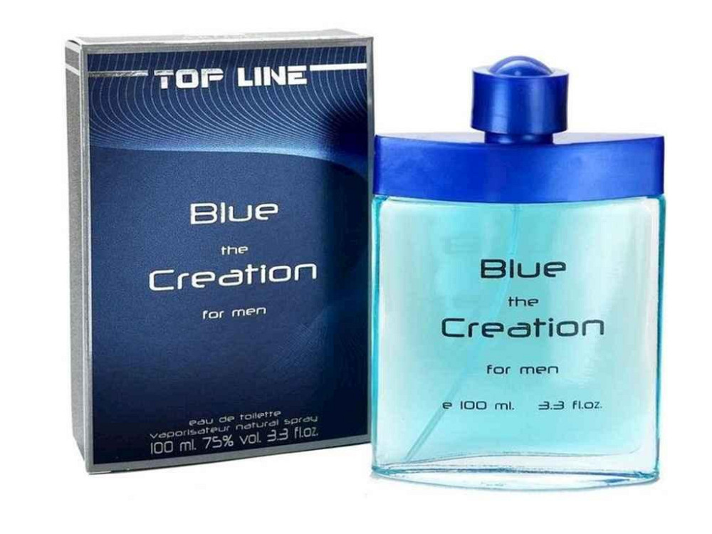 Туалетна вода чол. BLUE the CREATION (100мл.) ТМ TOP LINE Київ - фото 1