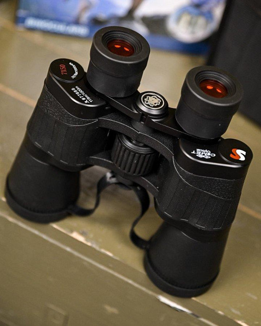 Бінокль Comet AXP203 7x50 чорний, чохол у комплекті ПП7732 Одеса - фото 2