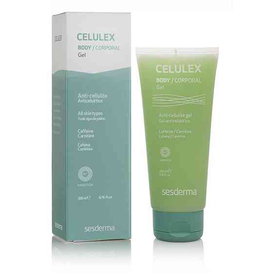 Антицелюлітний гель Sesderma Celulex Anti-Cellulite Gel 200 мл Дніпро