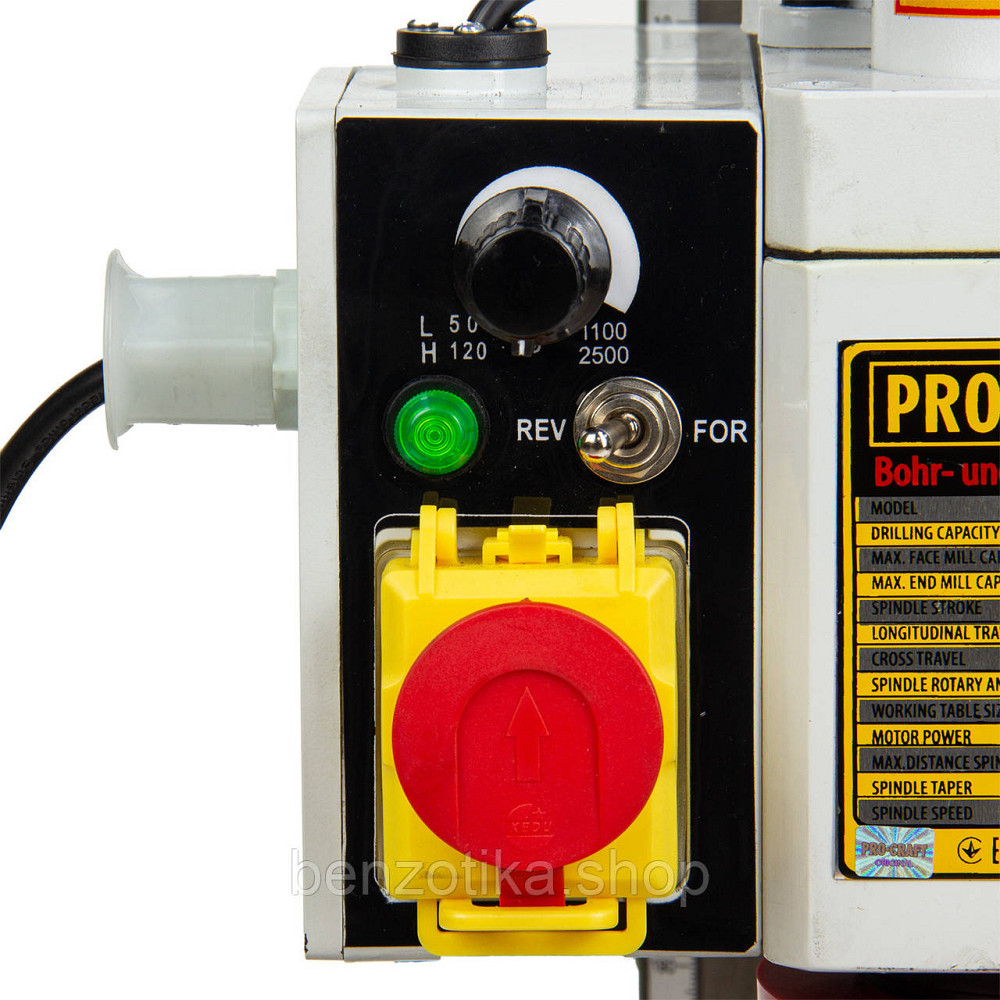 Фрезерний верстат по металу Procraft VMM1100 Киев - изображение 4