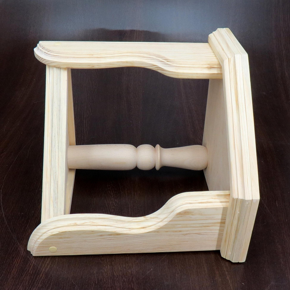 Угловая настенная полка 