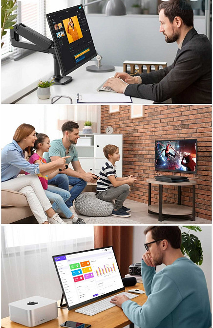 Портативный монитор UPERFECT UMax 22'’’’’ 2K IPS USB-C (Touch/No Touch) Киев - изображение 2