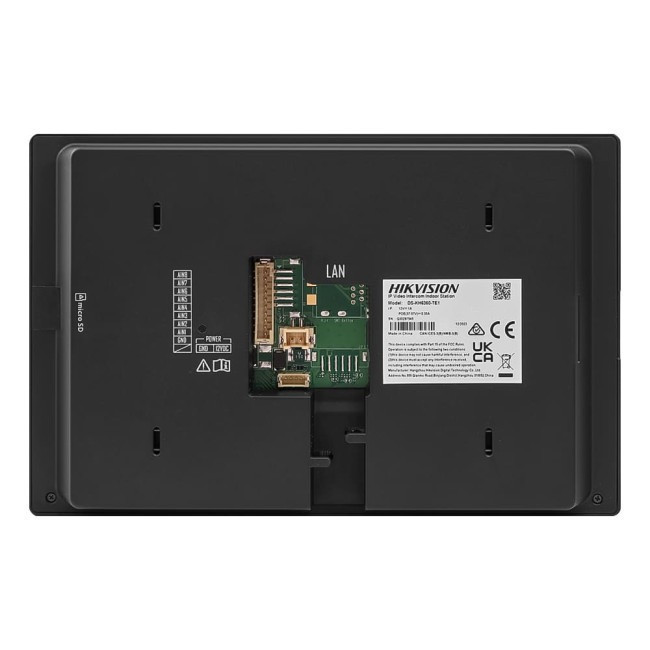IP-відеодомофон Hikvision DS-KH6350-TE1 чорний із сріблястим Харків - фото 8
