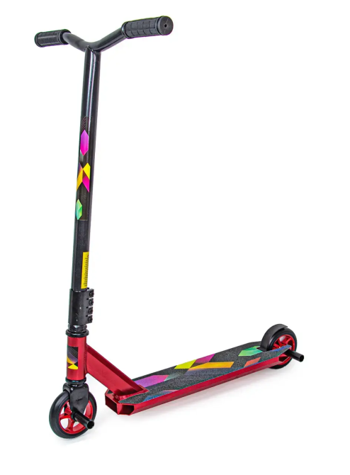 Трюковый самокат LEONE от Scale Sports на подшипниках Abec-9, 110 мм колеса. Красный цвет Одесса - изображение 1