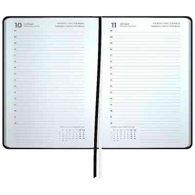 Тижневик Axent датований 2026 Partner Traces, 145х210, чорний (8829-26-1-A) Вінниця