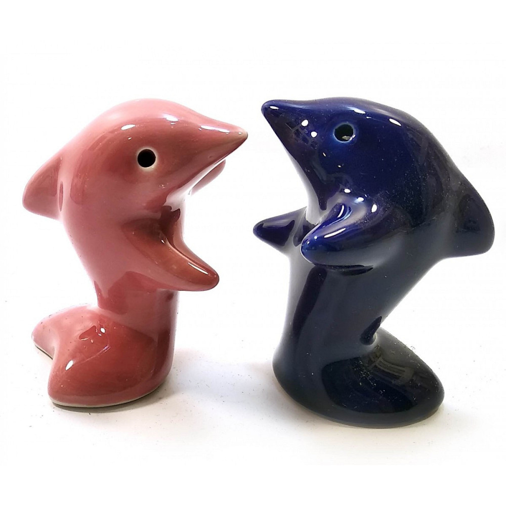 Солонка и перечница керамика Дельфины Киев - изображение 1