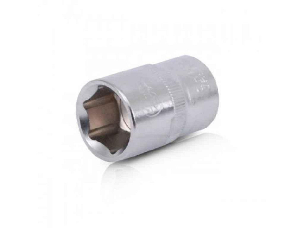 Головка шестигранна 1/2 19мм * 38мм CrV ET-0019 ТМ INTERTOOL   Solmir Киев - изображение 1