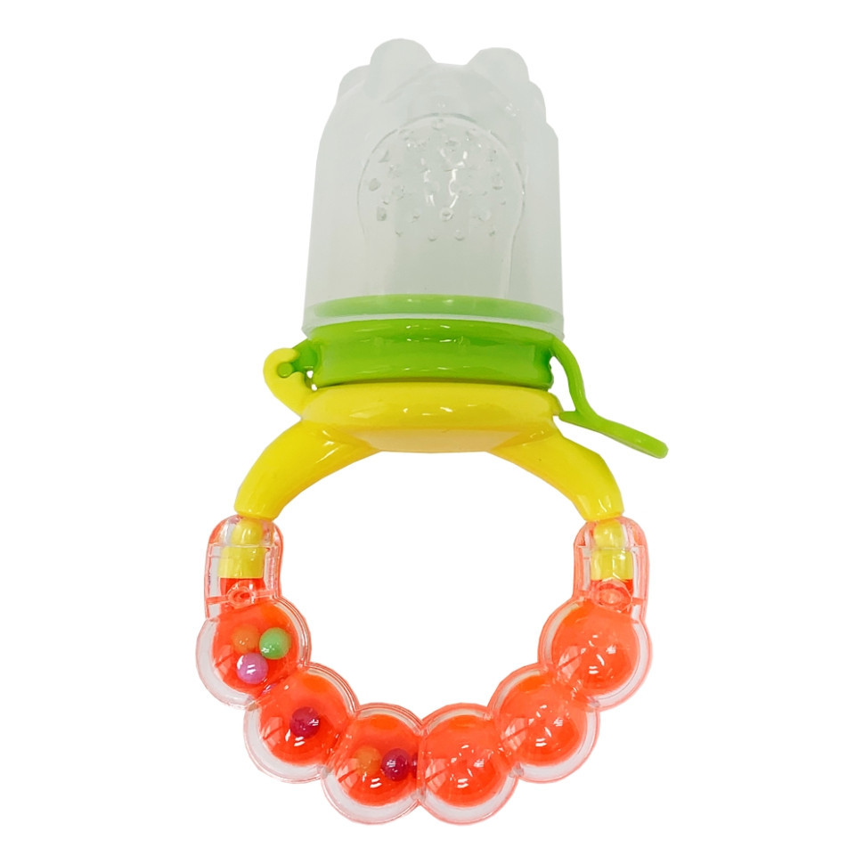 Ніблер для прикорму немовлят MGZ-0005(Orange) з брязкальцем Вінниця - фото 1