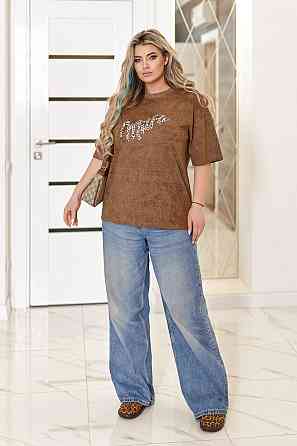 Оверсайз футболка тай-дай "Milfa" (Туреччина) | Норма і батал Київ