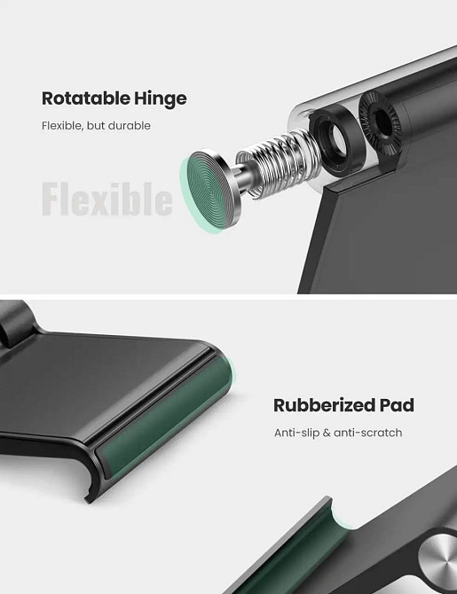 Універсальна підставка Ugreen під мобільний телефон LP106 80628 (Черна) Миколаїв - фото 7