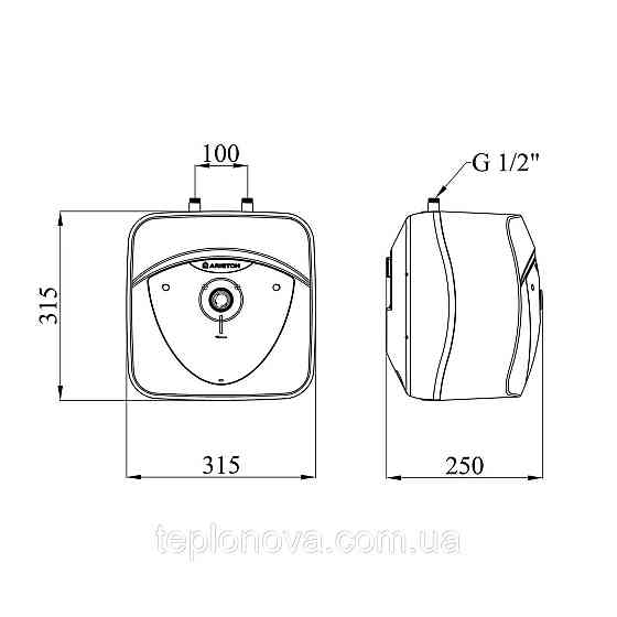 Водонагрівач Ariston Andris Lux 6 UR EU з мокрим ТЕНом 3626237 Чернівці