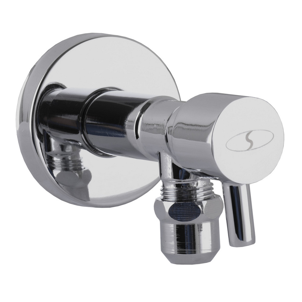 Кран полуоборотный угловой с цангой SOLOMON 1/2″х 3/8″ Lazer 7076 (000002250) Киев - изображение 6