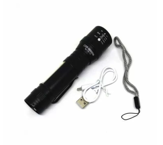 Фонарик ручной BAILONG с фокусировкой BL-T6-19 USB MICRO CHARGE 5384 Киев