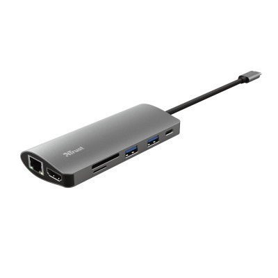 Концентратор Trust DALYX 7-IN-1 USB-C ALUMINIUM (23775_TRUST) Вінниця - фото 8