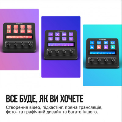 Набір блогера ELGATO Corsair Stream Deck + (10GBD9901) Вінниця - фото 6