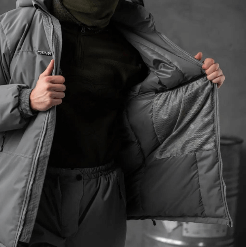 Зимний мужской костюм Oblivion (куртка и штаны) Level 7 Серый (размер L-XL) Винница - изображение 11