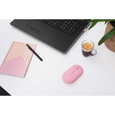 Мышка Trust Puck Wireless/Bluetooth Silent Pink (24125) Винница - изображение 5