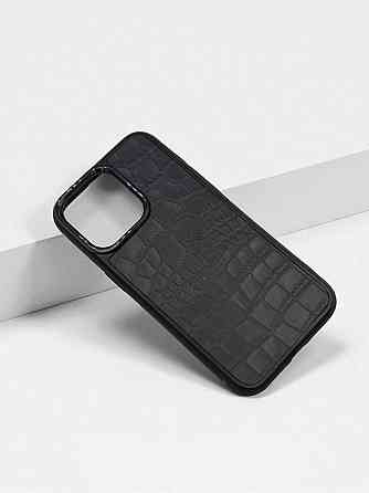 Кожаный чехол на айфон противоударный для Apple iPhone из натуральной итальянской кожи 17 Air, 17 Pro, 17 Pro Max поликарбонат сер Одесса