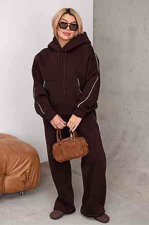 Жіночий теплий костюм з капюшоном Одеса