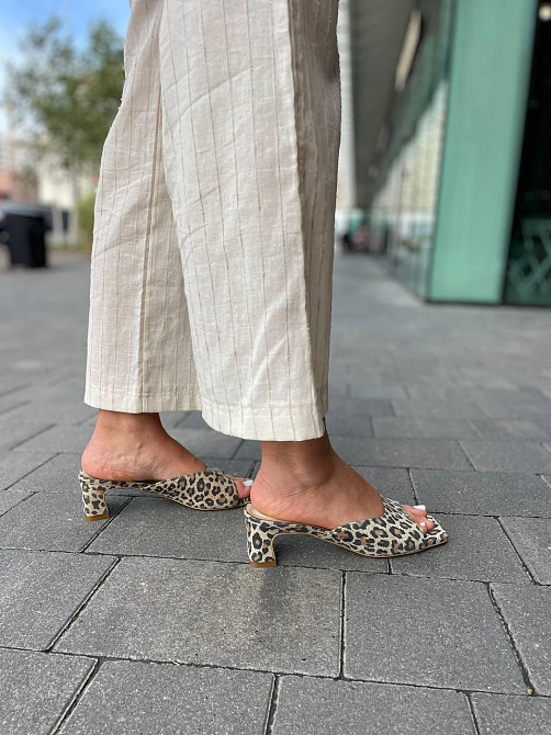 LIRIO Сабо жіночі LIRIO L0313/4073-71 леопард (літо, шкіра натуральна) (5532) Коломыя - изображение 5