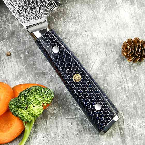 Професійний ніж Santoku 18 см із дамаської сталі GRILLI 777142 Код: 012315 Рівне